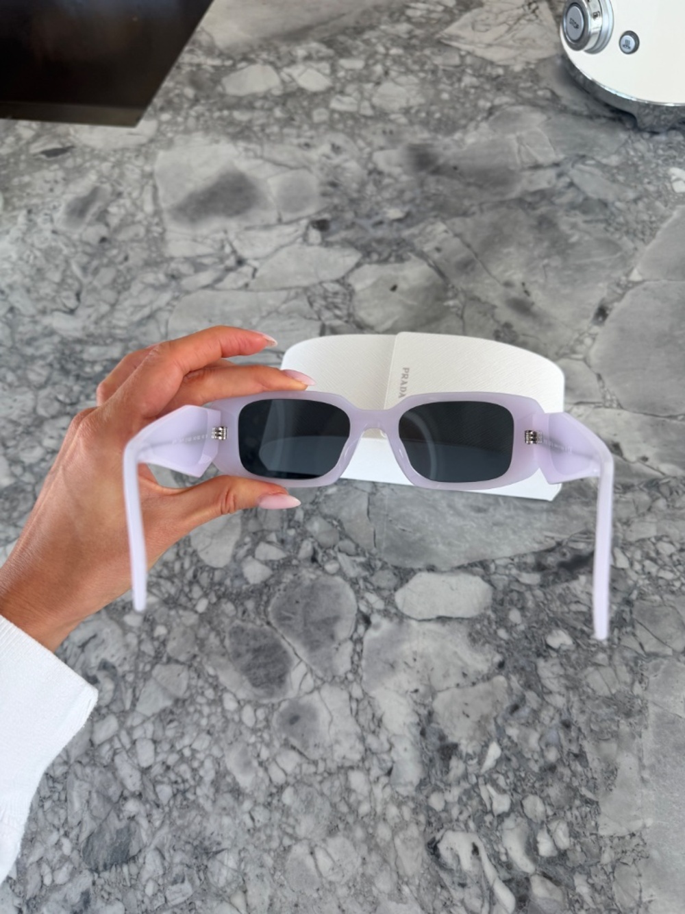 Prada Light Purple Sunglasses - Picture 7 of 9